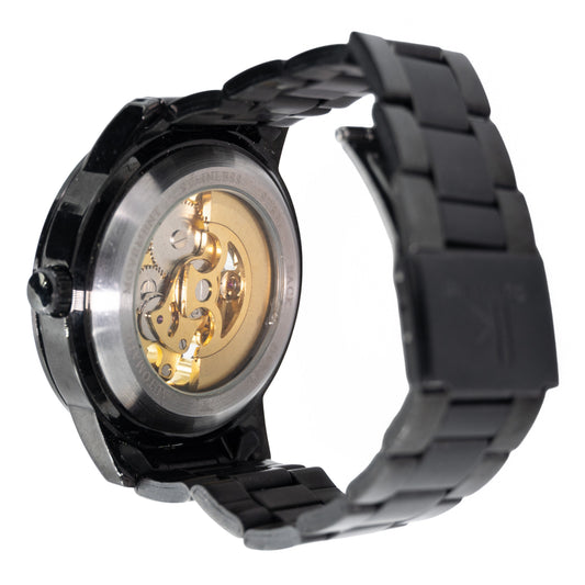 Pre-Owned IK Coloring Automatic Men's Watch 42mm - Black / Gold