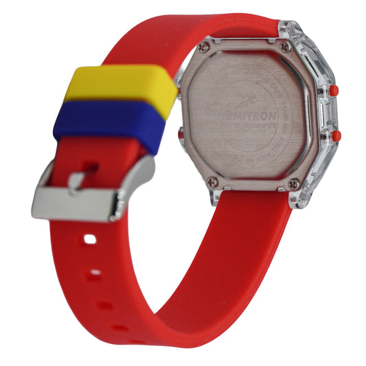 Armitron ProSport Unisex Digital Chronograph Silicone Strap Watch