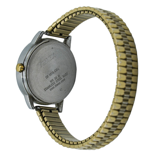Timex TW2P78700 Women’s Easy Reader Indiglo Two-Tone 30mm Watch