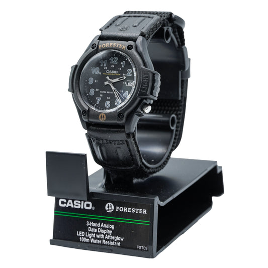 Casio Forester Men's Black Nylon Watch - FT500WC-1BVCF