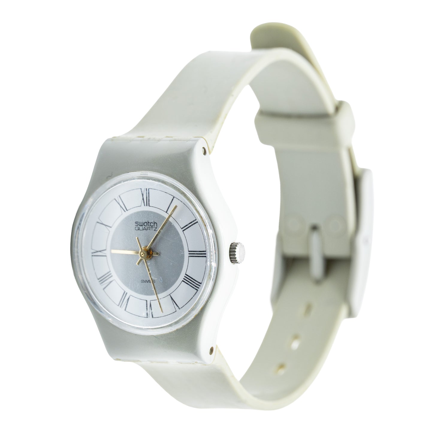Pre-Owned Swatch LM104  Ladies Sage Green Watch
