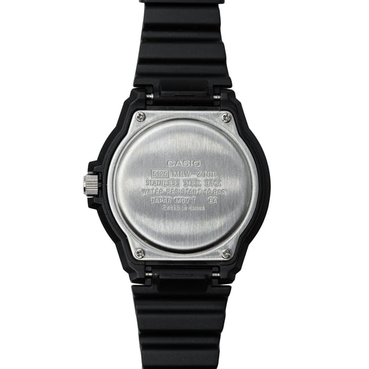 Casio MRW200H-3BV Dive Style New-Display Black Sport Watch - Green