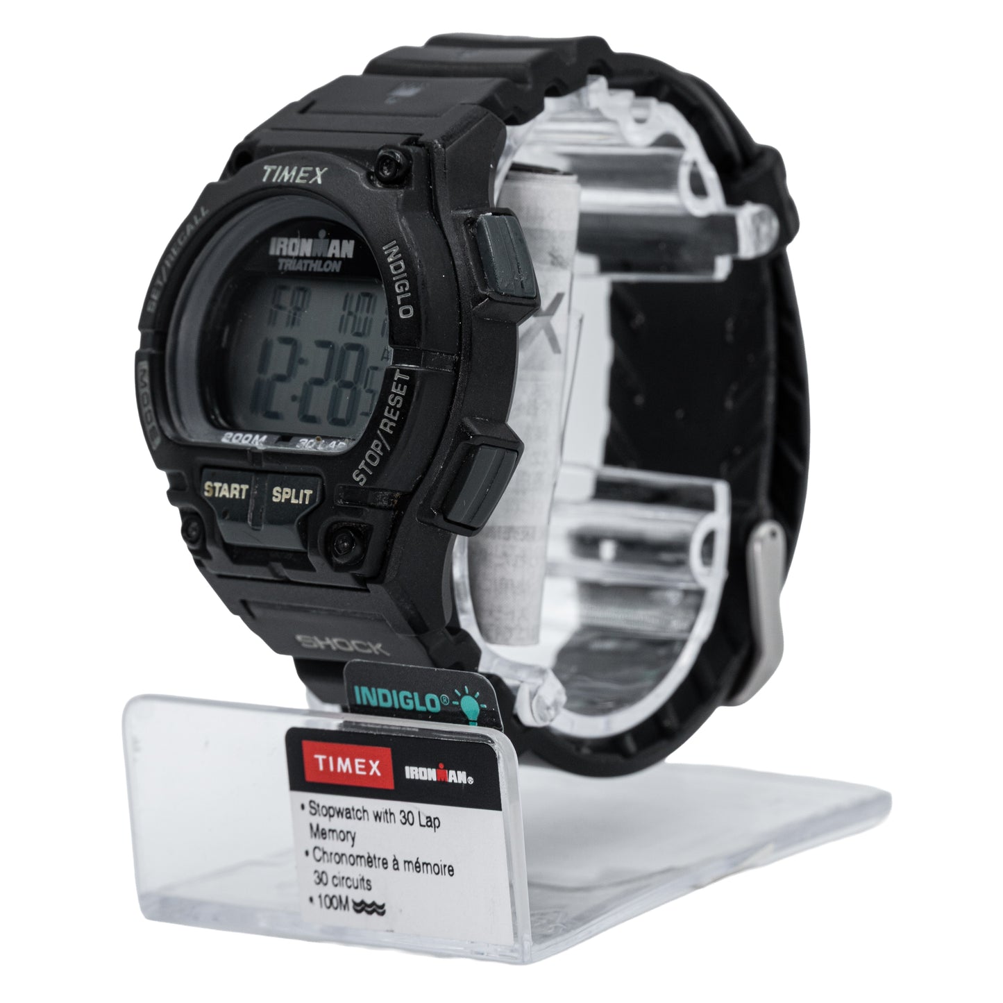Timex Ironman Triathlon Indiglo Men's Watch - Black