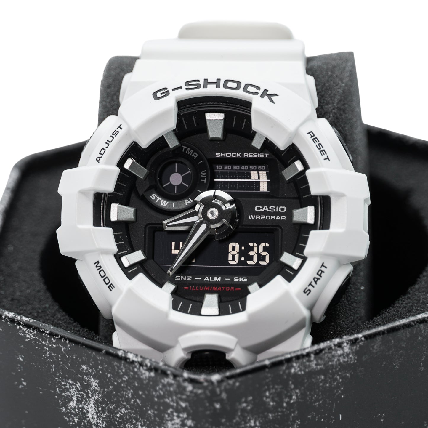 Casio G-Shock GA700-7A Men's Watch - White