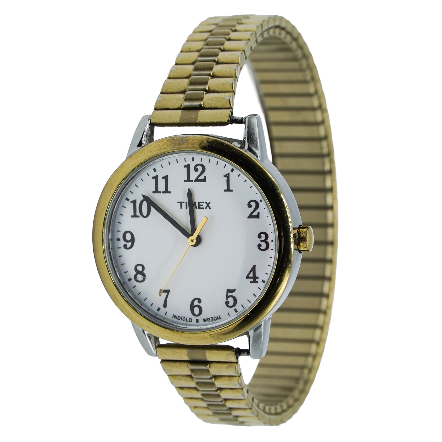 Timex TW2P78700 Women’s Easy Reader Indiglo Two-Tone 30mm Watch