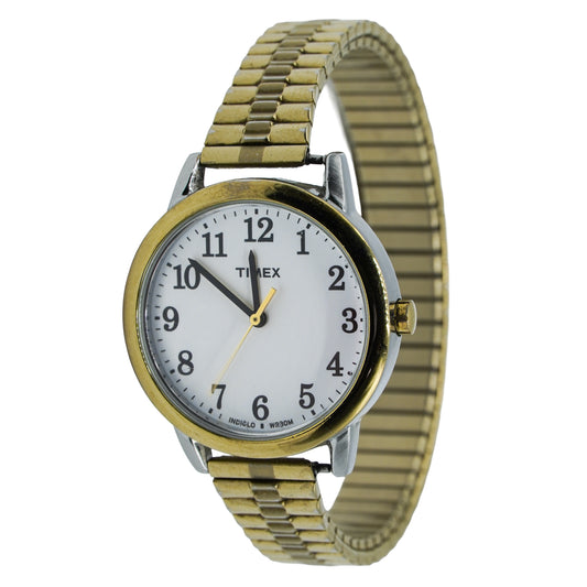 Timex TW2P78700 Women’s Easy Reader Indiglo Two-Tone 30mm Watch
