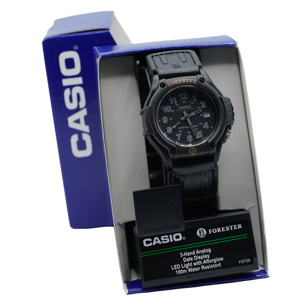 Casio Forester Men's Black Nylon Watch - FT500WC-1BVCF