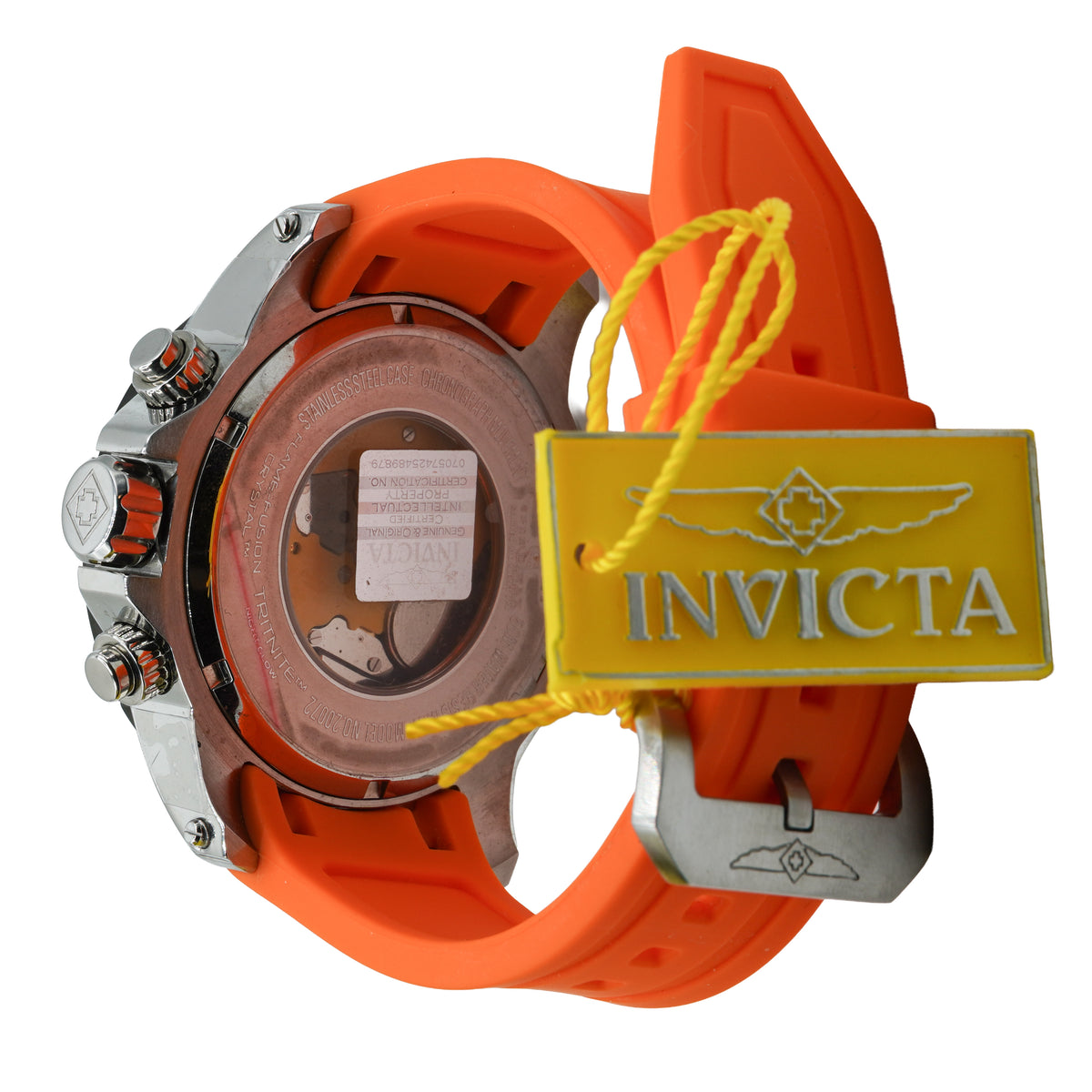 Invicta Speedway Men's Orange Chronograph Tachymeter Watch 20072