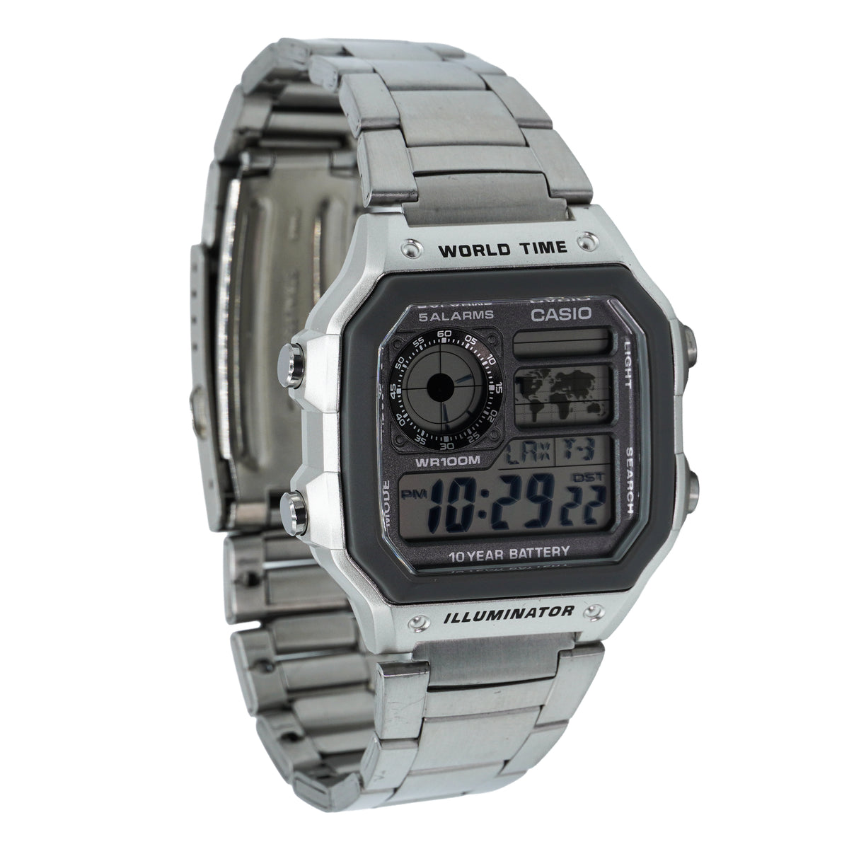 Casio AE-1200WHD-7AVCF Men's World Time Digital Watch New with Box